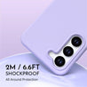 Samsung Galaxy S22 Ultra Lady Lavender Silicone Phone Case - CORECOLOUR AU