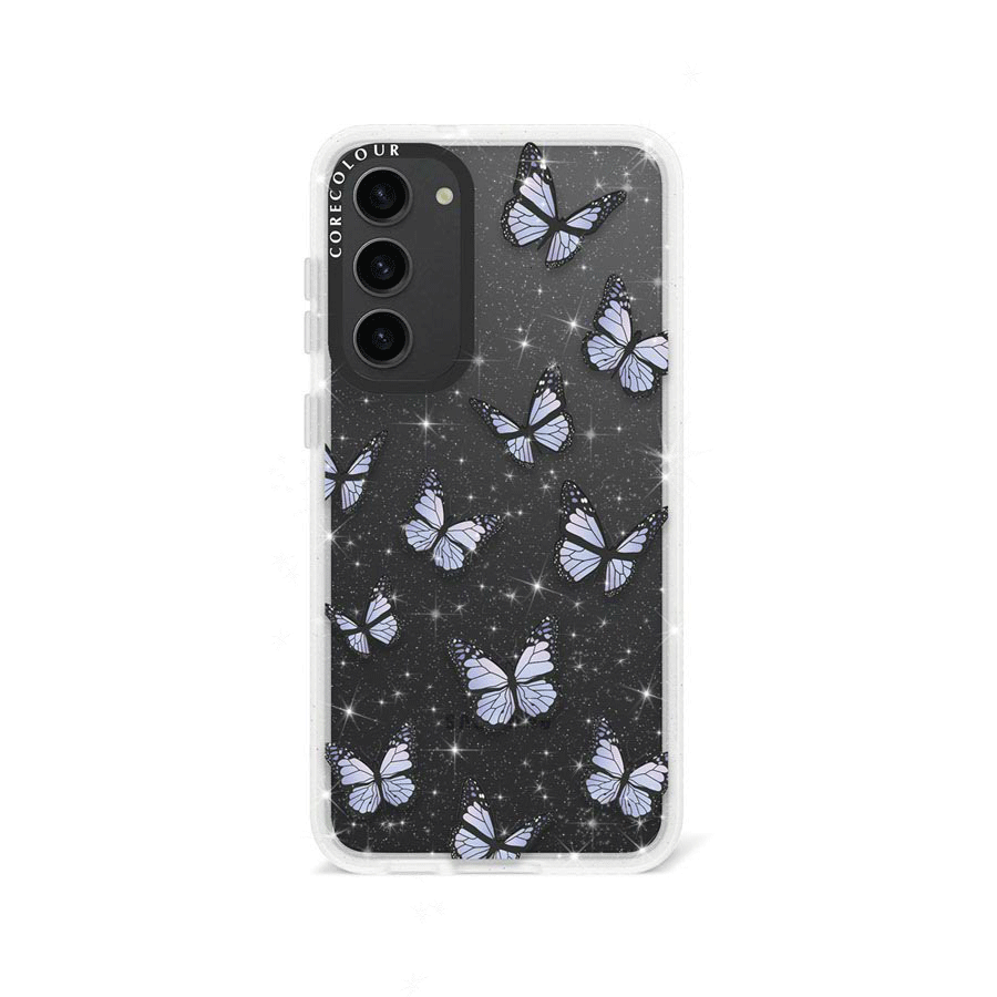 Samsung Galaxy S23+ Butterfly Kiss Glitter Phone Case - CORECOLOUR AU