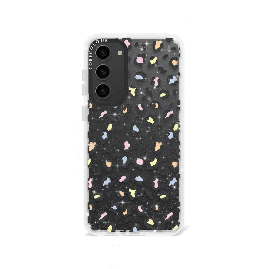 Samsung Galaxy S23+ Colourful Leopard Glitter Phone Case - CORECOLOUR AU