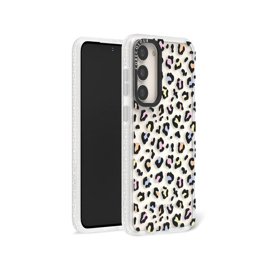 Samsung Galaxy S23+ Colourful Leopard Glitter Phone Case - CORECOLOUR AU