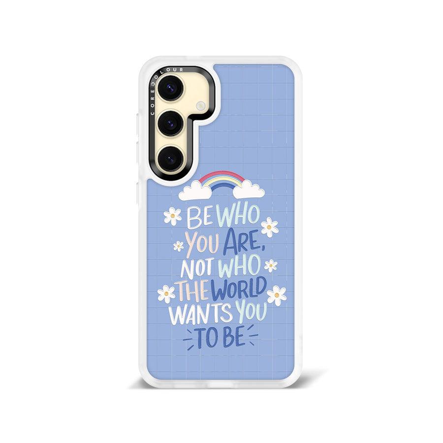 Samsung Galaxy S24 Be Who You Are Phone Case - CORECOLOUR AU