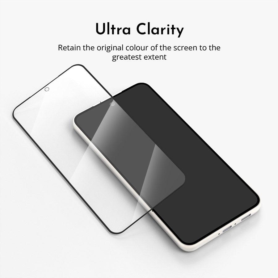 Samsung Galaxy S24+ Full Coverage Tempered Glass Screen Protector with Installation Tool - CORECOLOUR AU