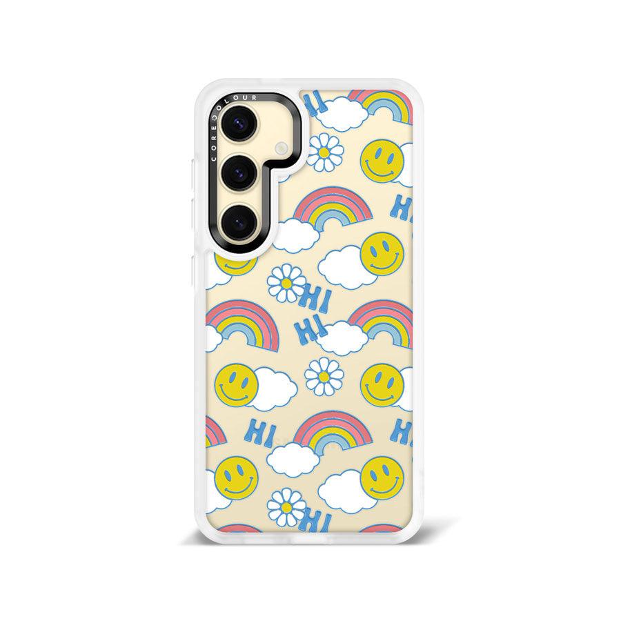 Samsung Galaxy S24 Hi There! Rainbow Phone Case - CORECOLOUR AU
