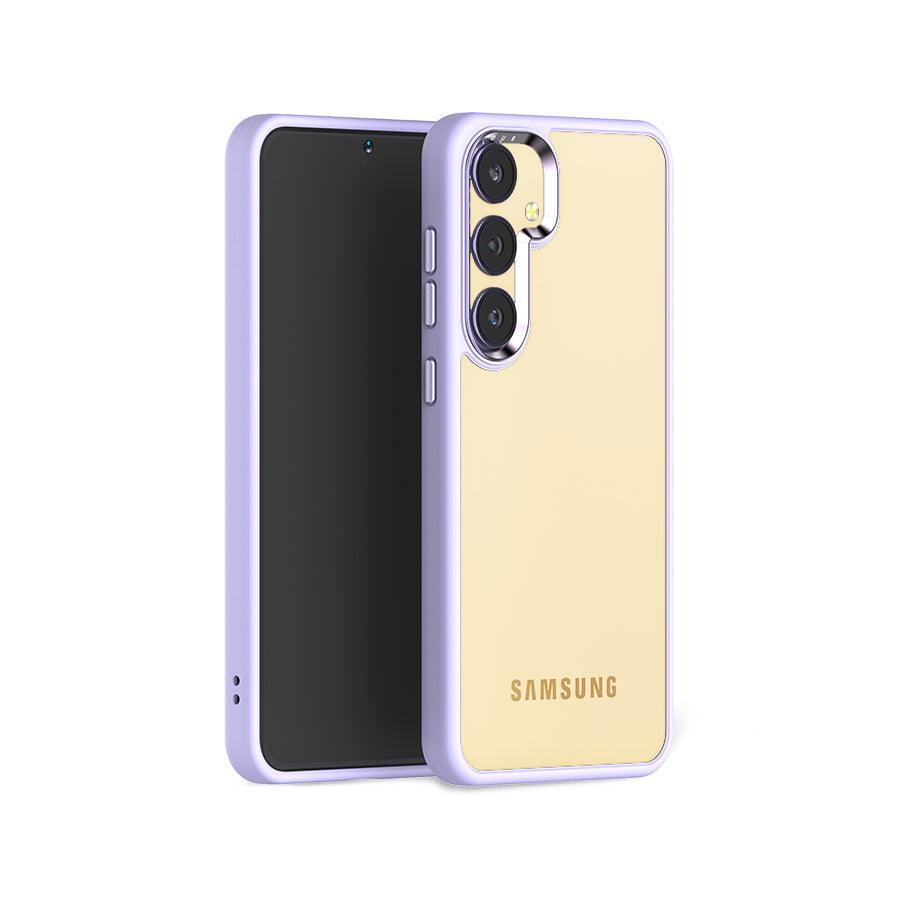 Samsung Galaxy S24 Purple Clear Case - CORECOLOUR AU