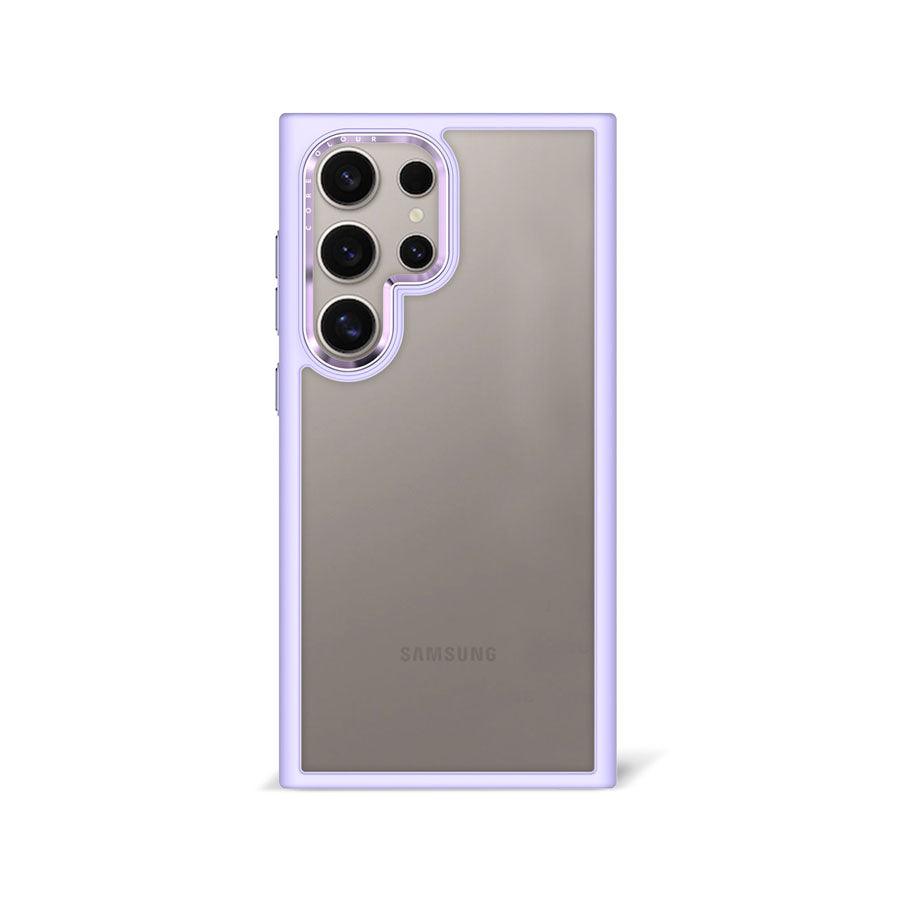 Samsung Galaxy S24 Ultra Purple Clear Case - CORECOLOUR AU