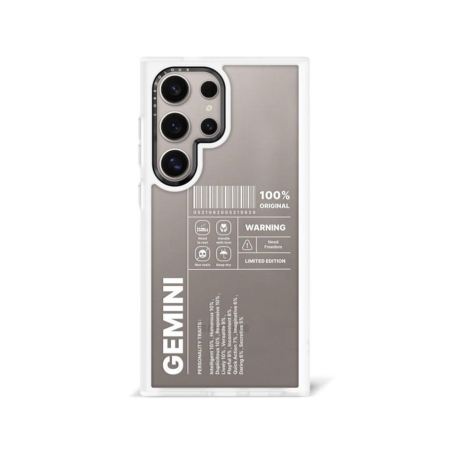 Samsung Galaxy S24 Ultra Warning Gemini Phone Case - CORECOLOUR AU