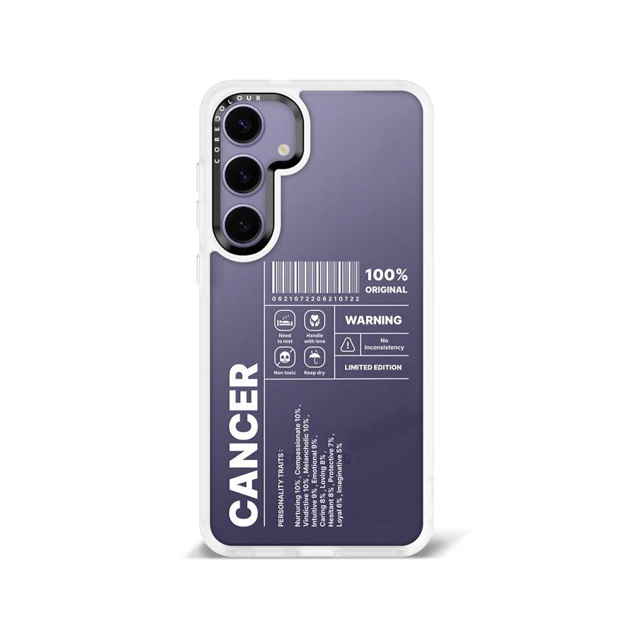 Samsung Galaxy S24+ Warning Cancer Phone Case - CORECOLOUR AU