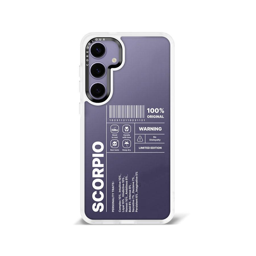 Samsung Galaxy S24+ Warning Scorpio Phone Case - CORECOLOUR AU