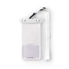 White IPX8 Certified Water Proof Bag with Lanyard - CORECOLOUR AU